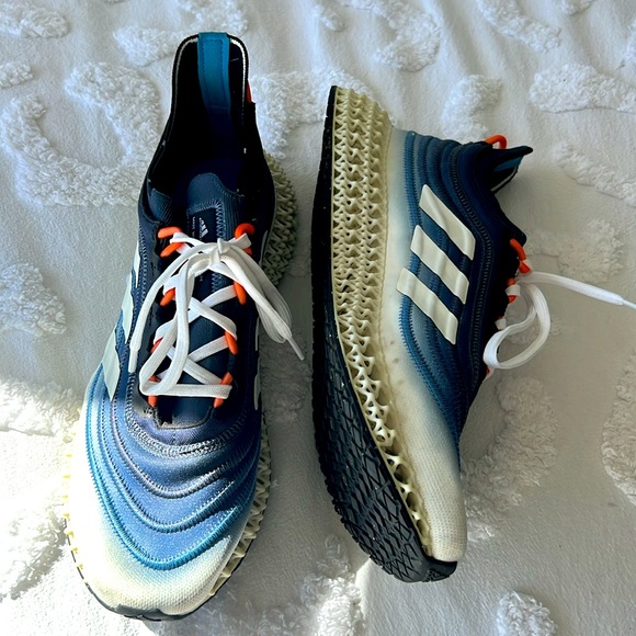 Adidas Parley X 4DFWD Shadow Navy White Running Shoes Men's Size 10. - Picture 5 of 11